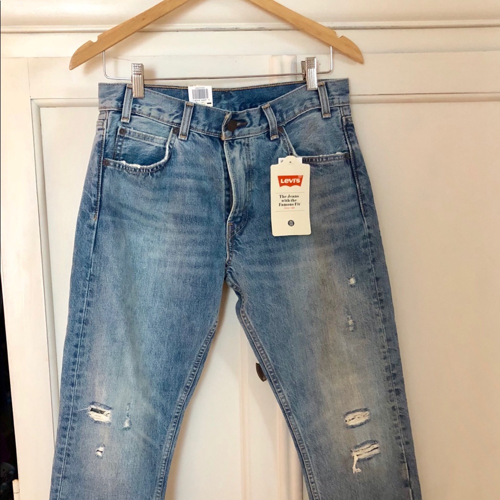 Levi’s 505 cropped jeans